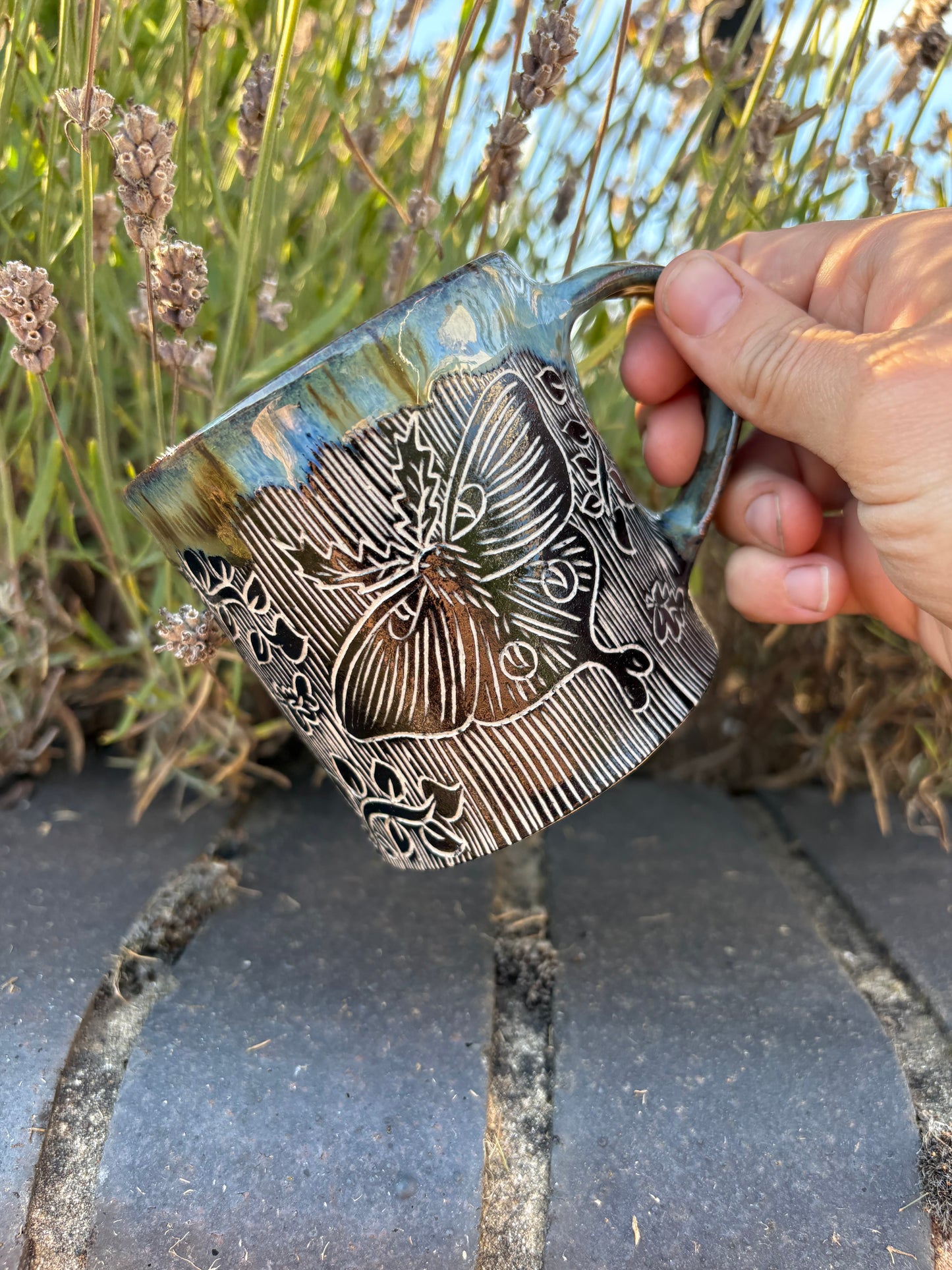 Moth Mug Medium