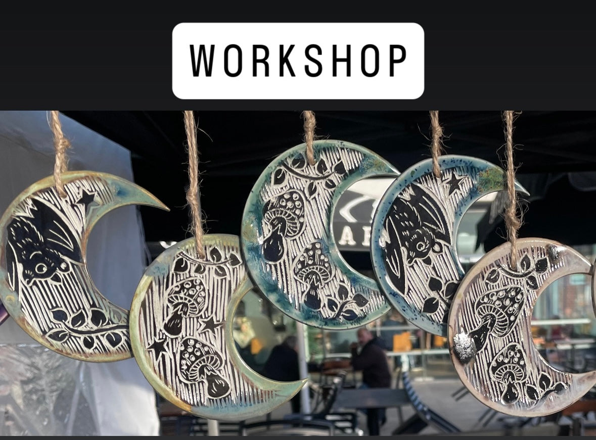 Winter Sgraffito Workshop at Tide and Earth - 7th November - 6pm-8pm