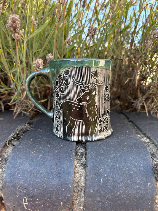 Stag Mug Medium