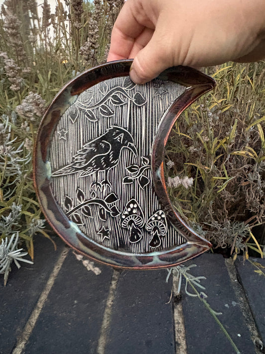 Crow Moon Tray