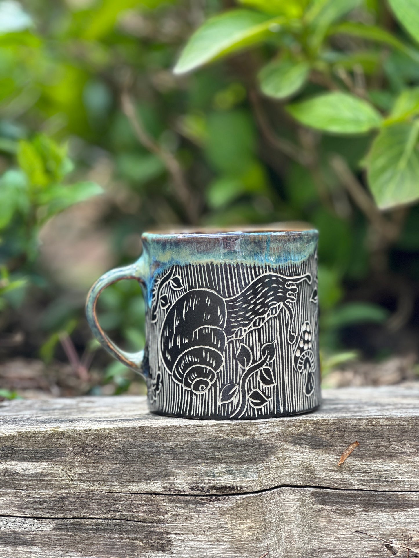 Snail Mug in Midnight