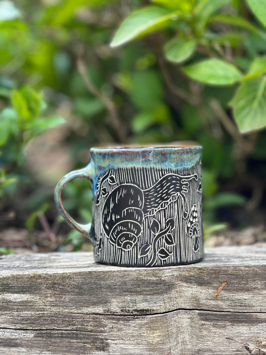 Snail Mug in Midnight