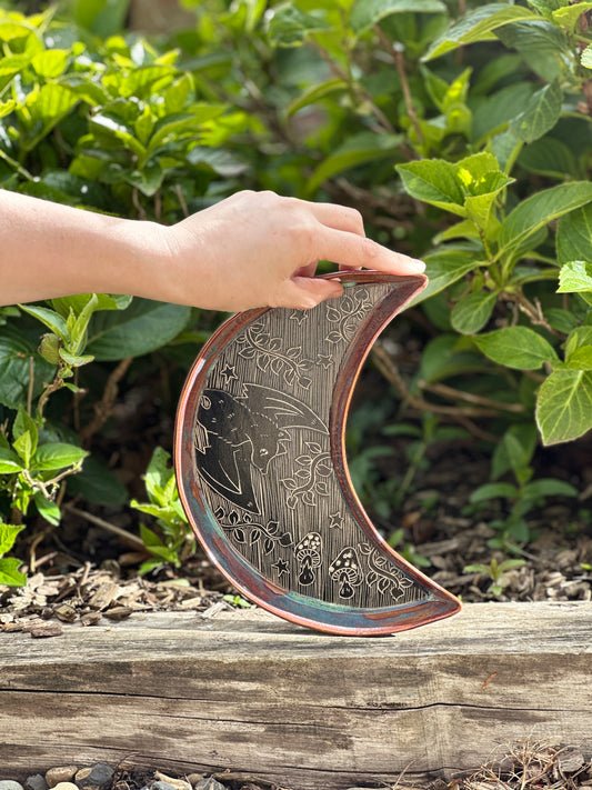 Bat Moon Tray