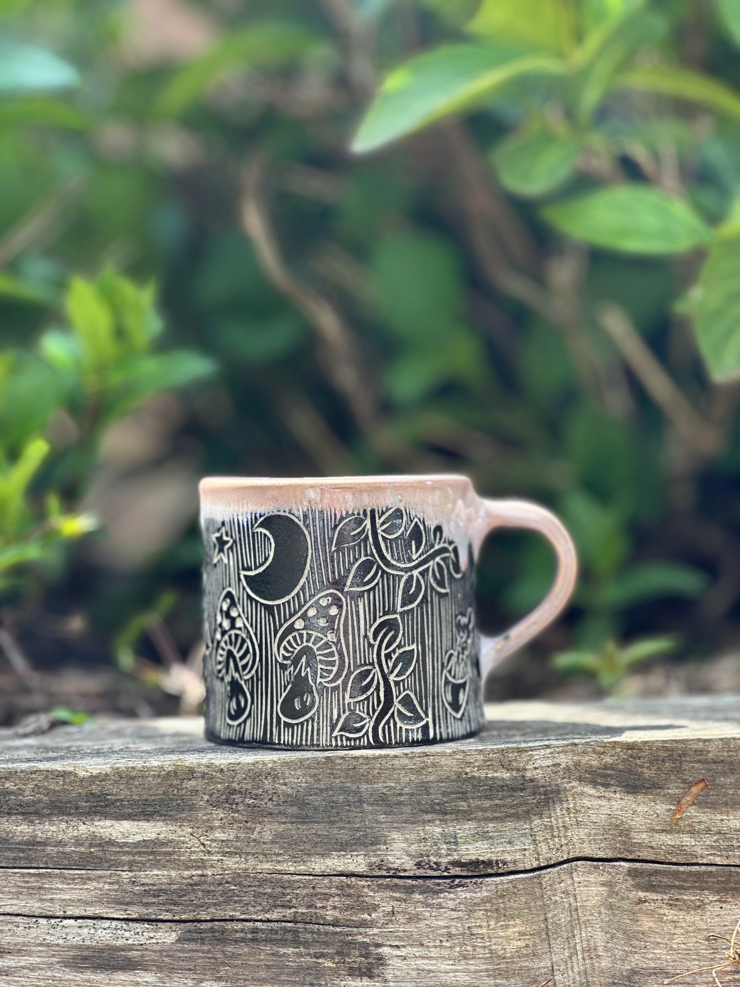 Moth Mug in Lilac
