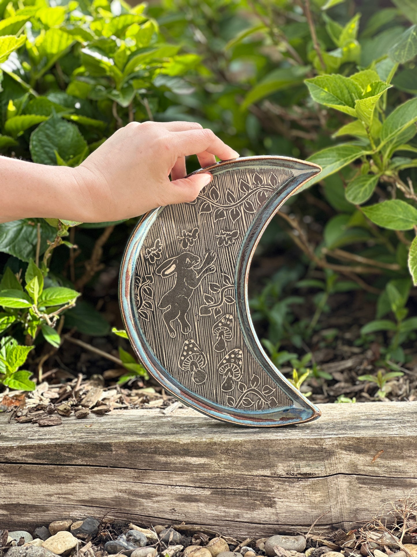 Hare Moon Tray