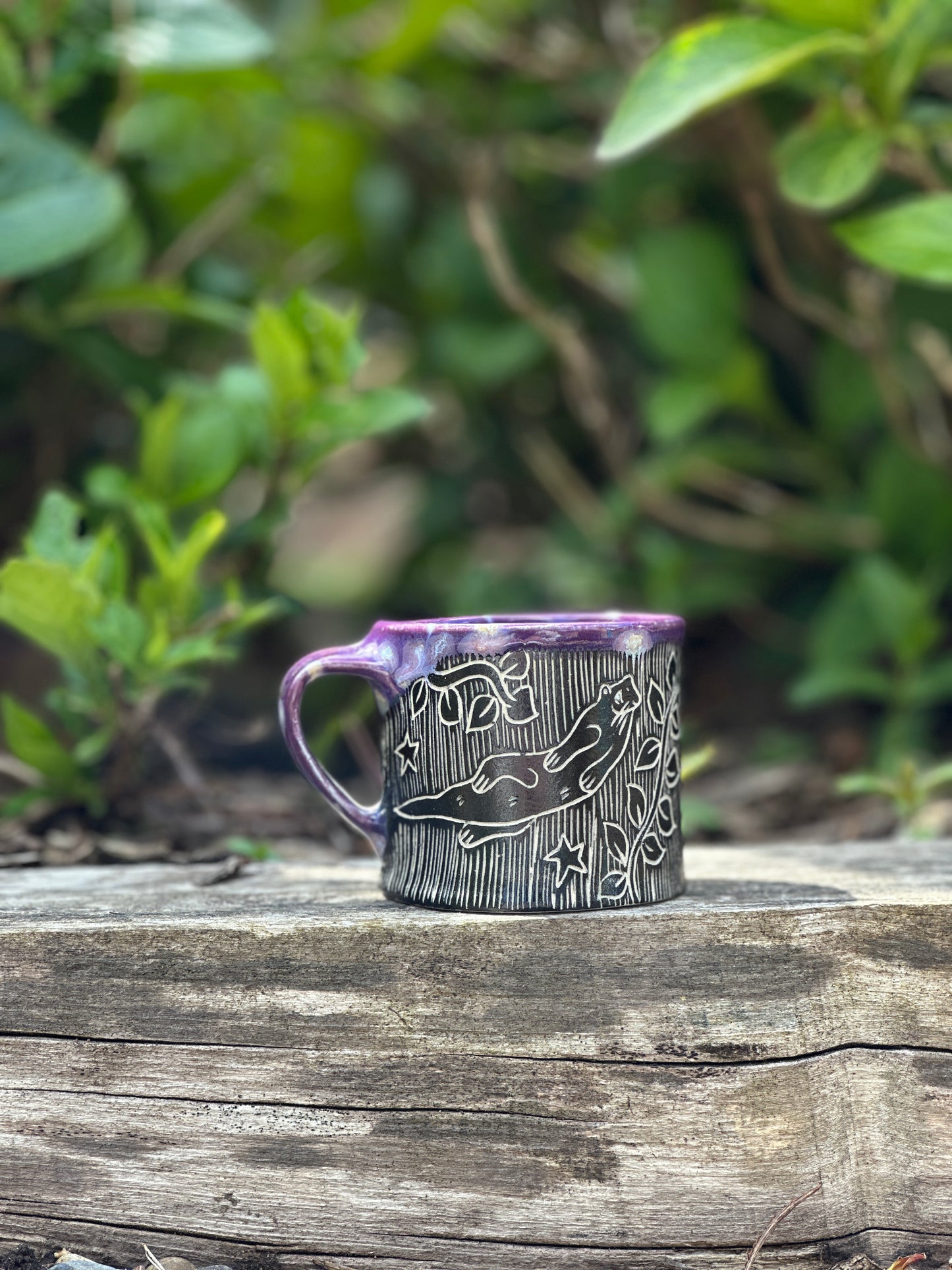 Otter Mug in Passion Flower